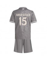 Real Madrid Arda Guler #15 Alternativní dres pro děti 2024-25 Krátký Rukáv (+ trenýrky)